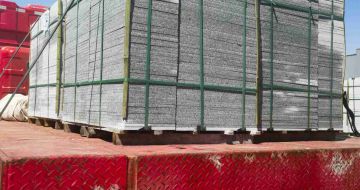 济南 芝麻白火烧规格板地铺石300*600/600*600