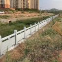 济南 白麻河道栏杆效果展示图