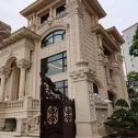 济南 黄金麻花岗岩别墅外墙干挂效果展示