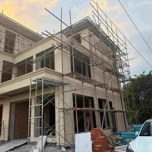 济南 黄金麻荔枝面花岗岩外墙干挂