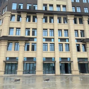 济南 黄金麻花岗岩荔枝面小区外墙干挂