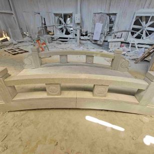 济南 芝麻灰花岗岩异形加工-拱桥，石桥