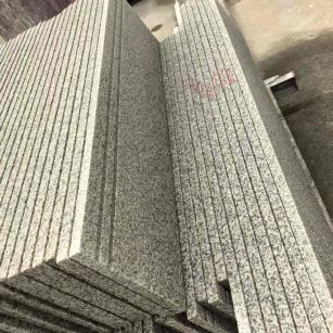 济南 白麻荔枝面花岗岩楼梯踏步