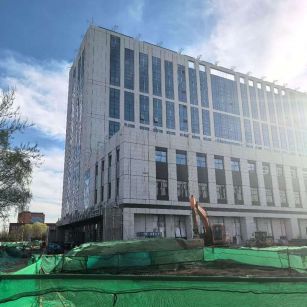 济南 白麻花岗岩石材外墙干挂