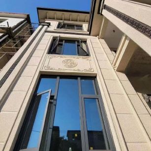 济南 黄金麻荔枝面别墅外墙干挂效果展示