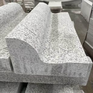 济南 白麻花岗岩S型路沿石，路侧石，马路牙子等