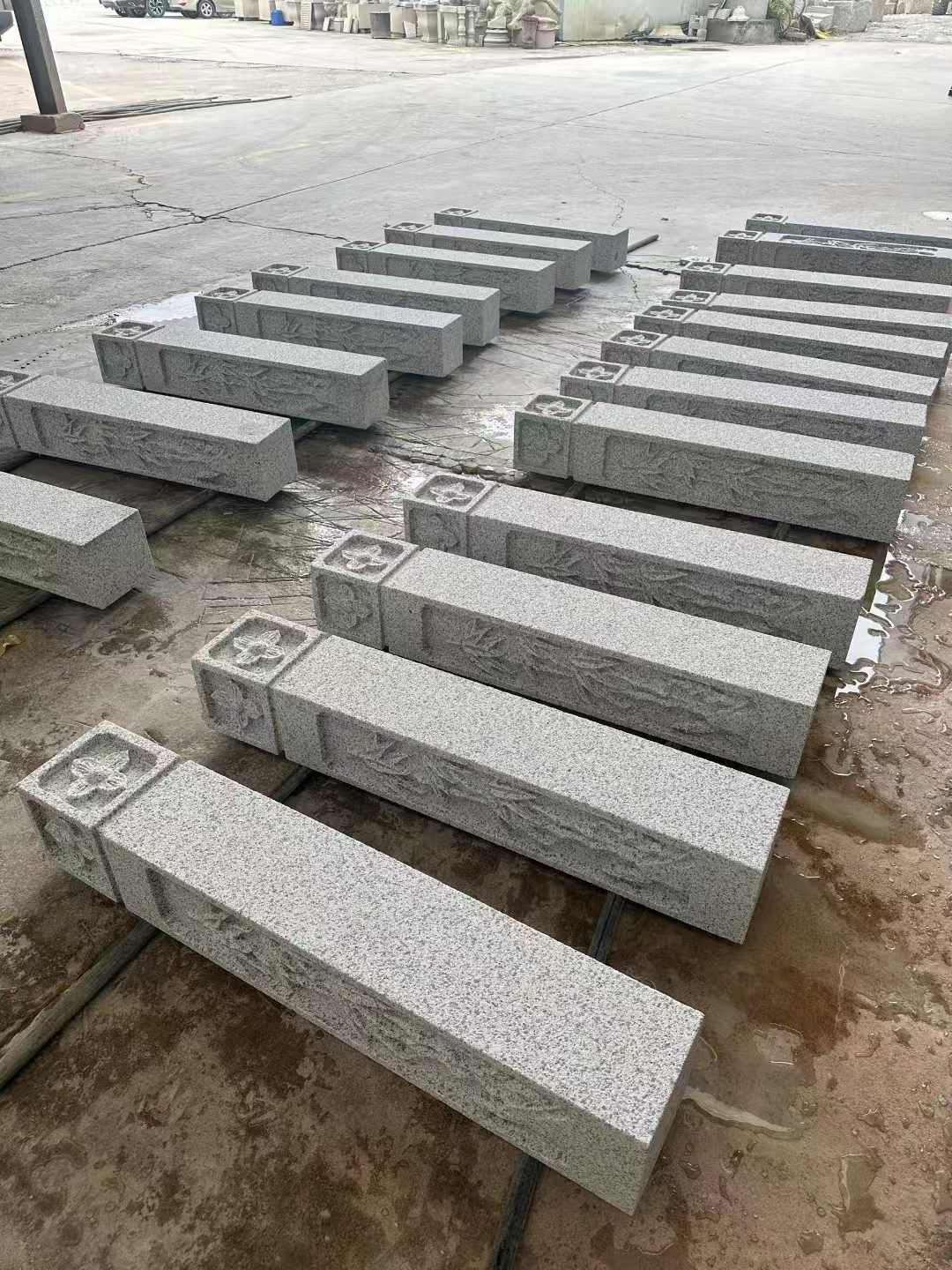 济南 白麻方柱雕花防水