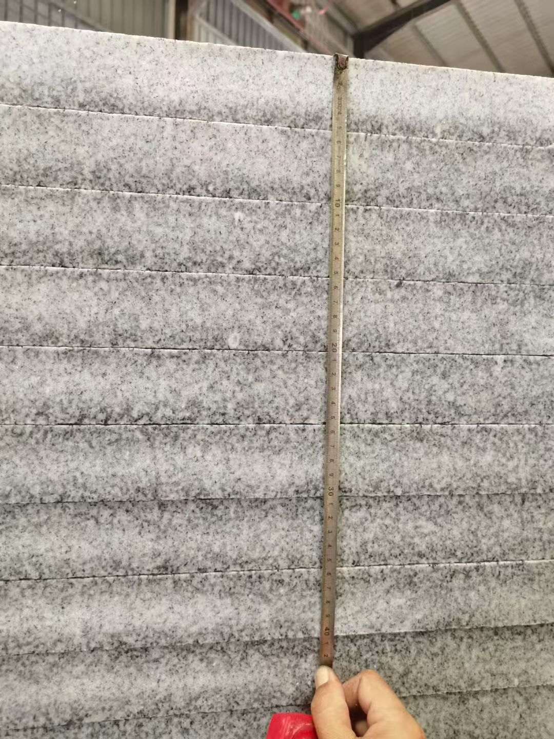 济南 芝麻白火烧成品厚薄均匀，B料价格接近A料质量